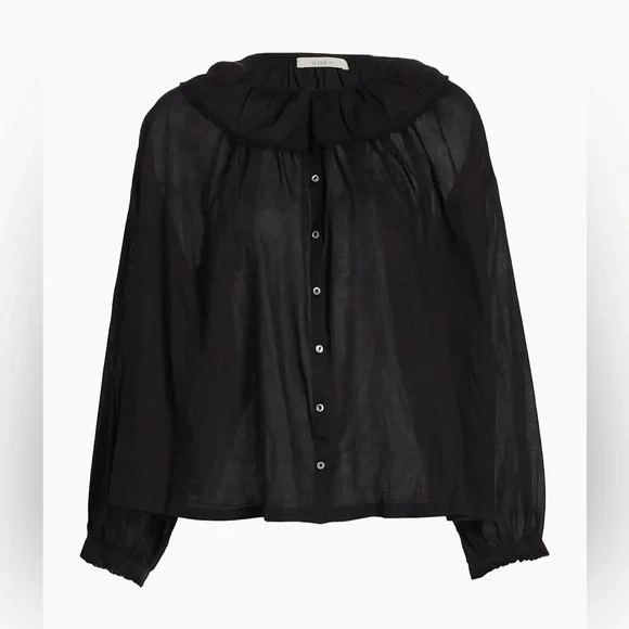 Doen Jana Blouse | Black | XS - Picture 3 of 11